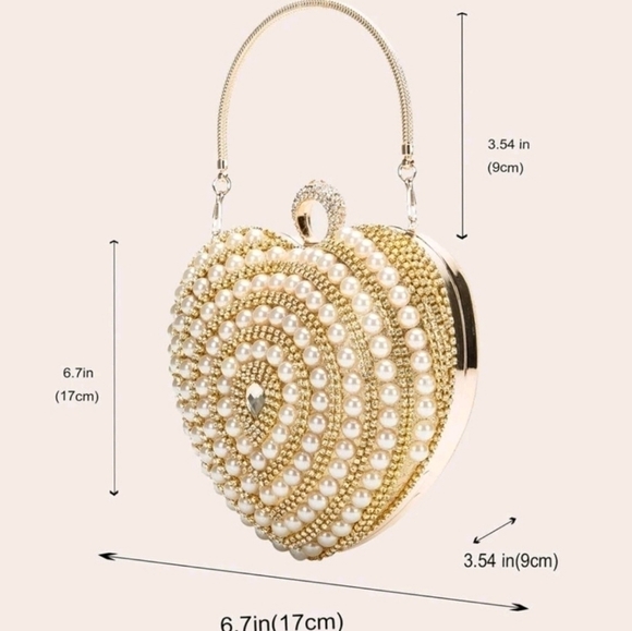 Mini Crossbody pearl Bag - Picture 6 of 7
